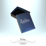 Loretta Czech Crystal Sapphire Earrings - Birthstone for September