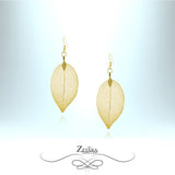 Flora Collection-Gold Leaf Earrings 2023