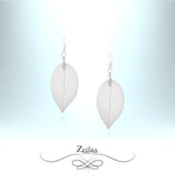 Flora Collection - Light Silver Leaf Earrings 2023