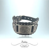 Zetara MEN - Protective Amulet Viking Leather Bracelet-MB0040 2023
