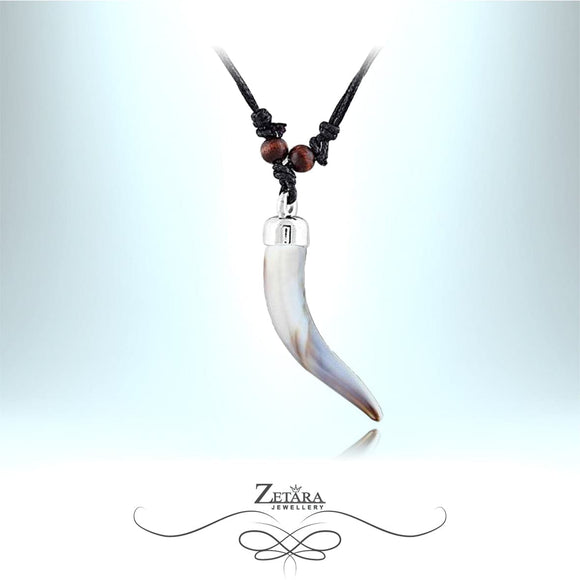 Zetara MAN - Savannah Amulet Necklace - Mottled - Adjustable Chain 2022
