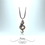 Zetara MAN - Antique Brass Python Neck Chain 2023