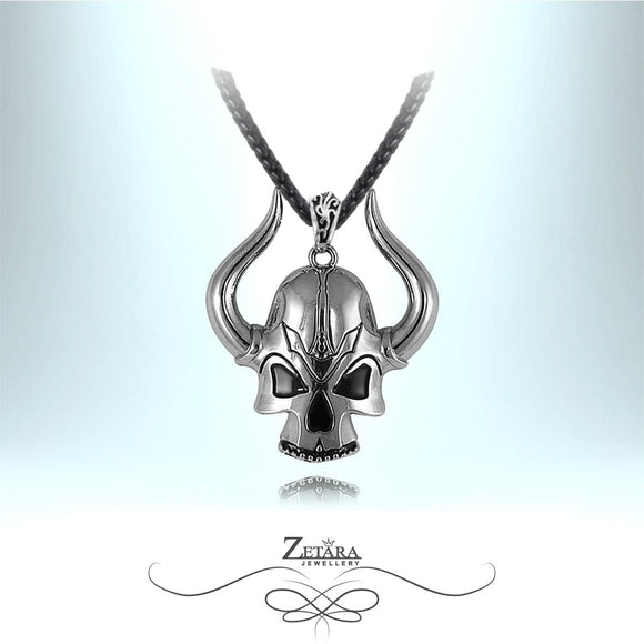 Zetara MAN - Monster Bull Biker Skull Men Necklace - Stainless Steel 2022