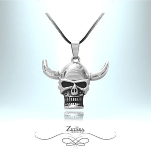 Zetara MAN - Vintage Biker Skull Neck Chain 2023