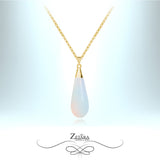 Natural Moonstone Necklace - Birthstone for June 2023