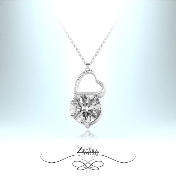 Love Connection 1 - Crystal Heart Necklace 2023