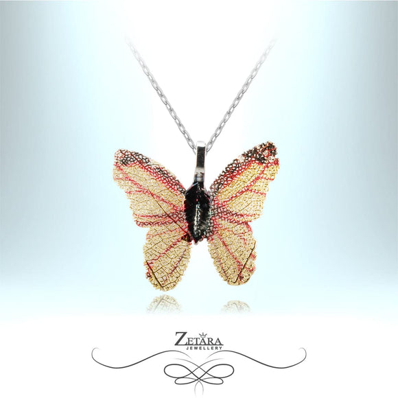 Lucky Butterfly Necklace - Golden Rain 2023