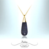 Blue Sandstone Necklace - Birthstone for January 2023
