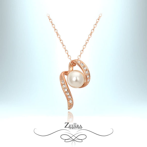 Sunshine Gold Pearl Necklace 2023