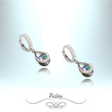 Donathela Multicolor Crystal Earrings - Emerald - Birthstone for May 2023