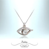 925 Sterling Silver Necklace -Evil Eye Protection Amulet